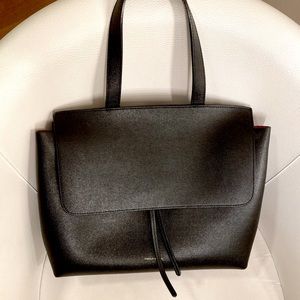 Mansur Gavriel Lady Bag in Medium (Black/Famma)